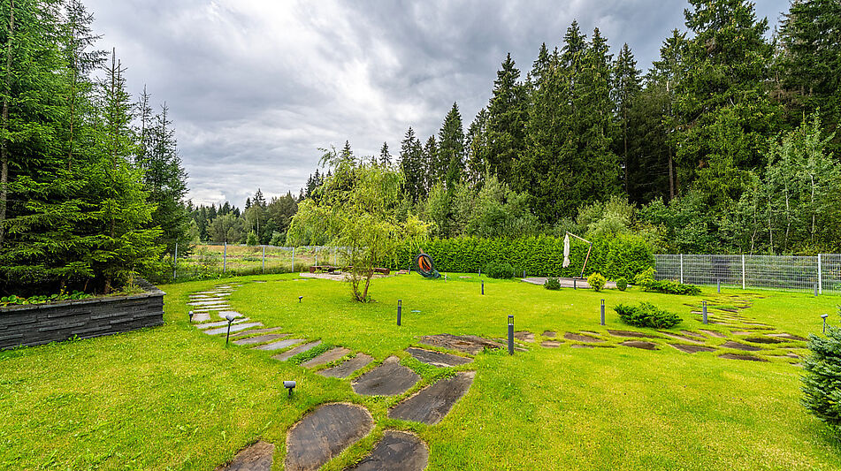 Стильный дом из бруса в Фокс Хилс