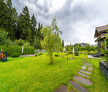 Стильный дом из бруса в Фокс Хилс