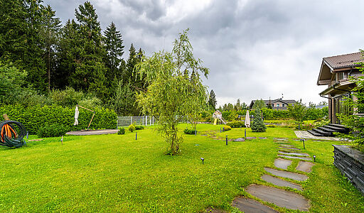 Стильный дом из бруса в Фокс Хилс