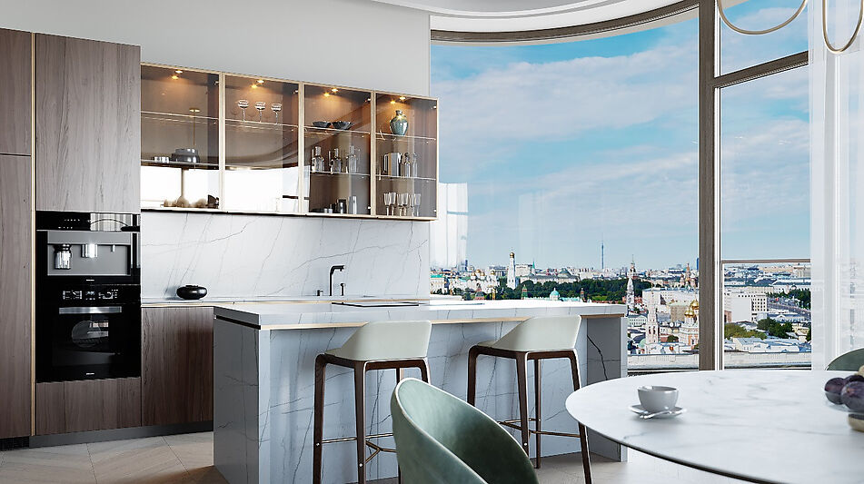 Квартира с панорамными окнами