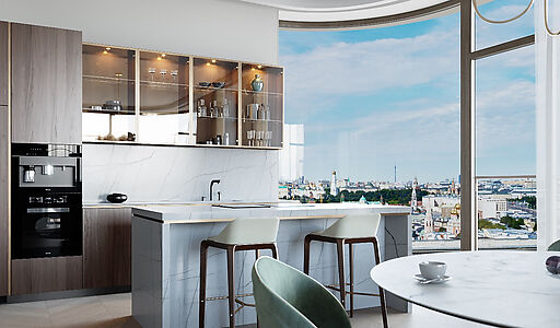 Видовая квартира в элитном доме