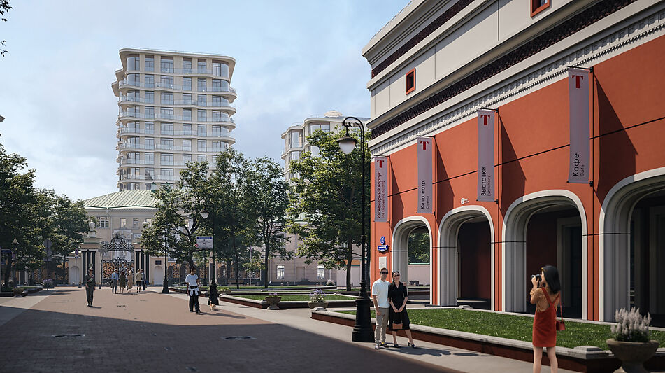 Квартира в доме Лаврушинский