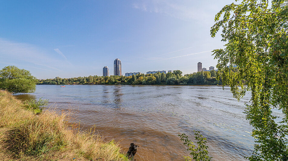 Квартира с патио в ЖК у воды