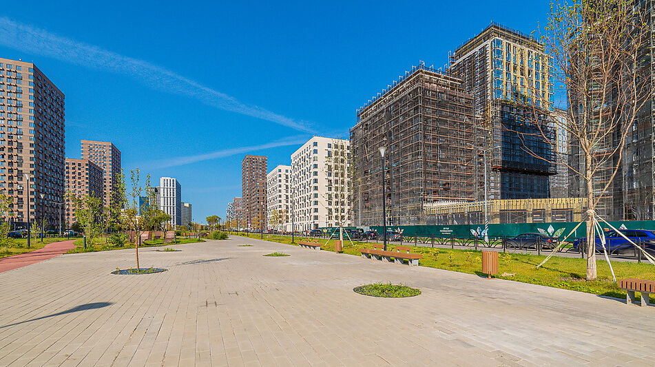 Квартира с патио в ЖК у воды