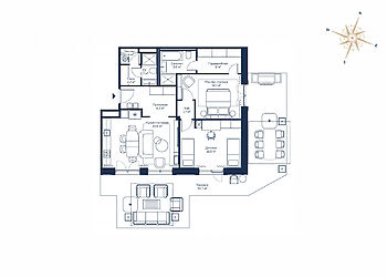 Апартаменты с выходом на патио