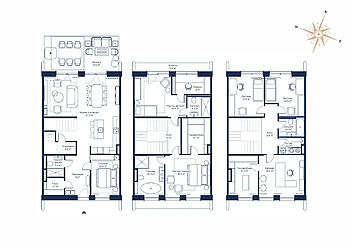 Таунхаус с видом на Москва-реку