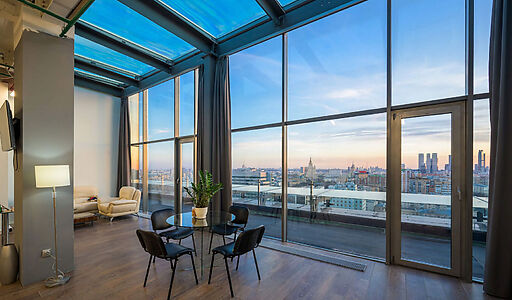 Видовой пентхаус на Тверской