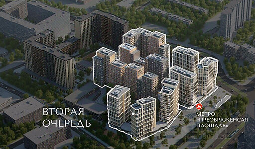 Преображенская площадь 107,21 кв.