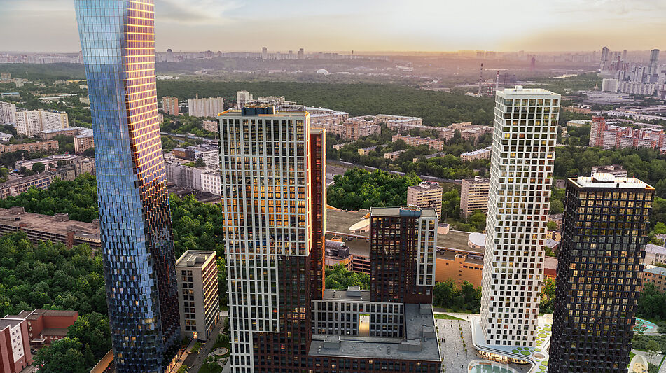 Видовая квартира в ЖК Феймос