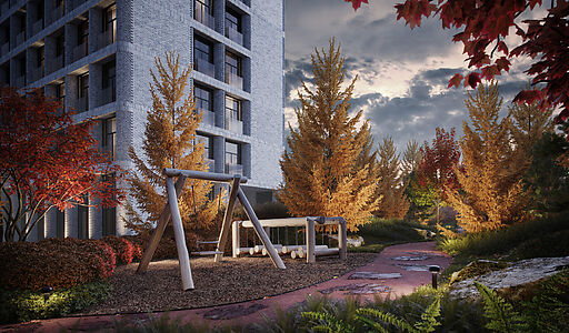 Видовая квартира в ЖК Феймос