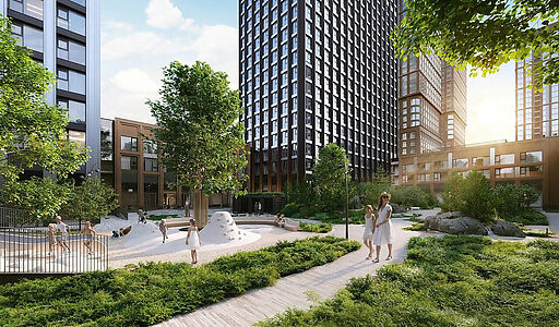 Видовая квартира в ЖК SET