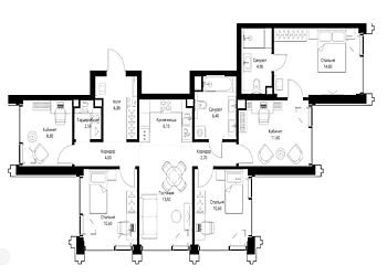 Квартира в экологичном ЖК SET