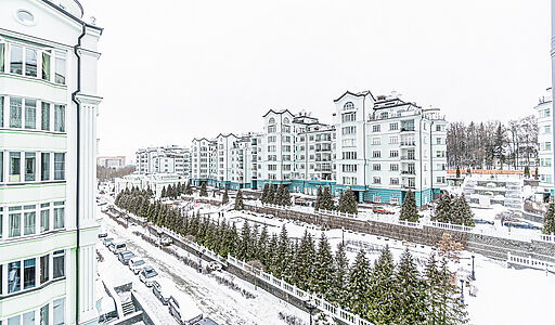 Панорамная дизайнерская квартира