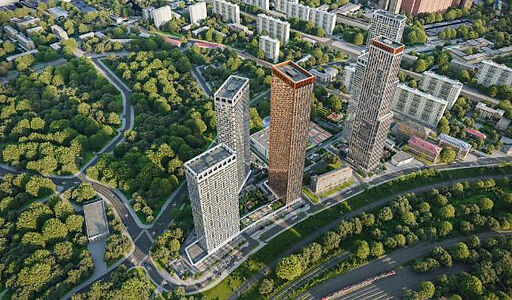 Современный ЖК AMBER CITY