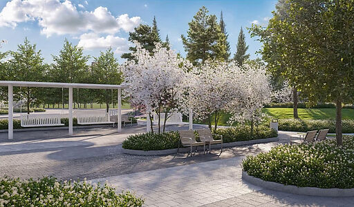 Современный ЖК AMBER CITY