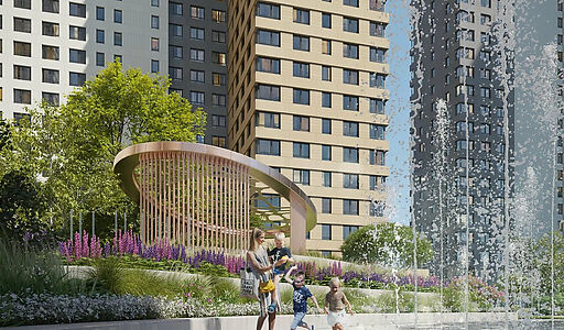 Готовый ЖК SKY GARDEN