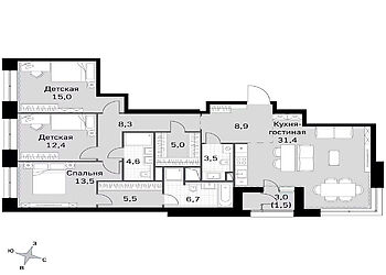 Готовый ЖК SKY GARDEN