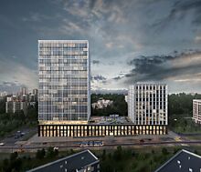 Офис c панорамным видом