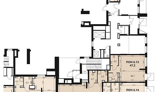 Помещение под арендатора в ЖК