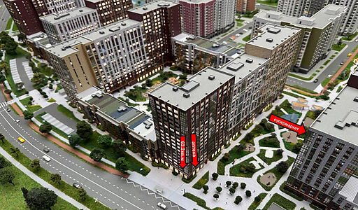 Помещение под арендатора в ЖК