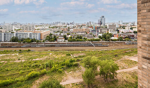 Стильная Евро3 с панорамой Москвы