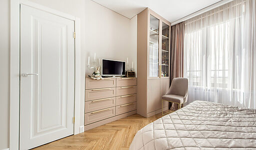 Стильная Евро3 с панорамой Москвы