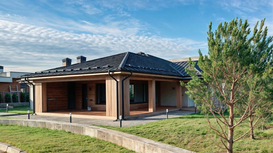 Готовый дом в КП Папушево парк