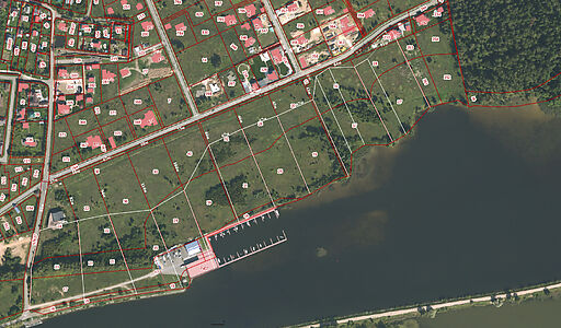 Участок на первой линии в Авроре