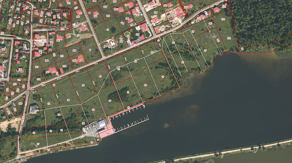 Участок на первой линии в Авроре