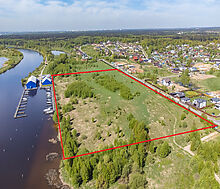 Участок на первой линии в Авроре