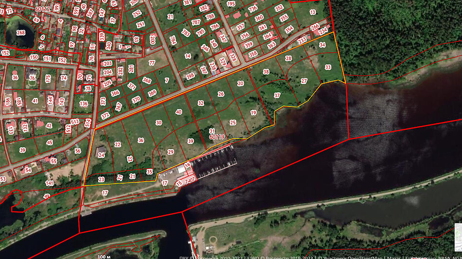 Участок на первой линии в Авроре