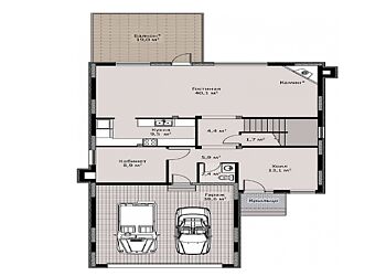 Просторный дом в КП Новые Вешки