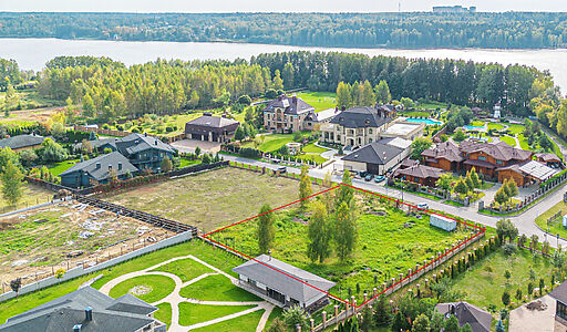 Участок у воды в КП Аква Вилла