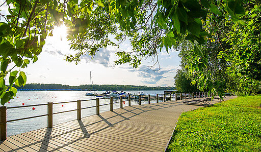 Участок у воды в КП Аква Вилла