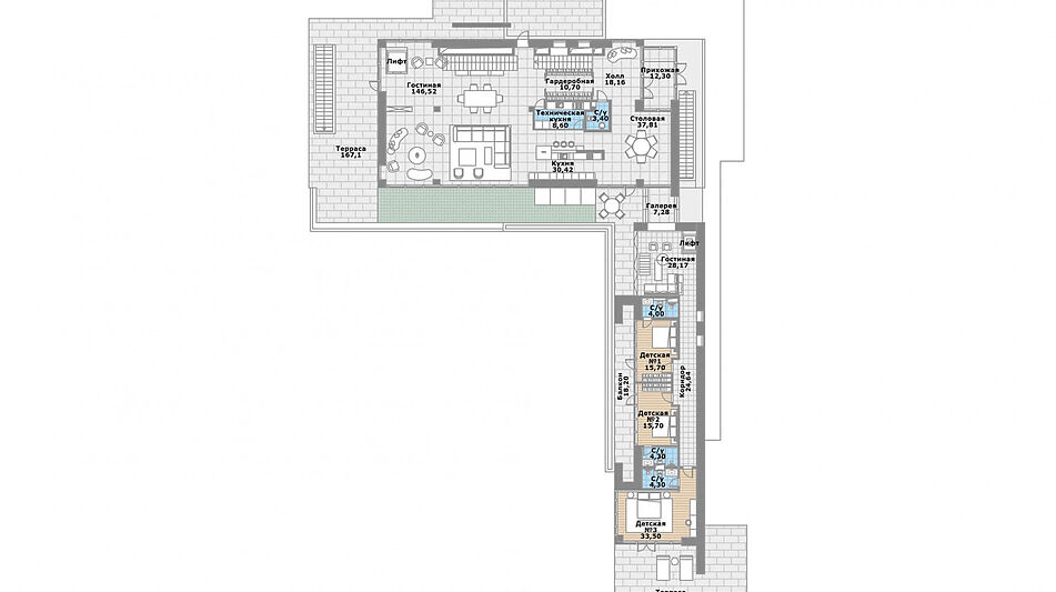 Резиденция в КП Рублевские Горки