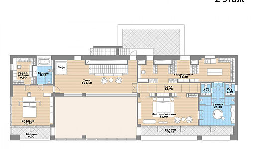 Резиденция в КП Рублевские Горки