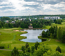 Видовой участок в Гольф Пестово