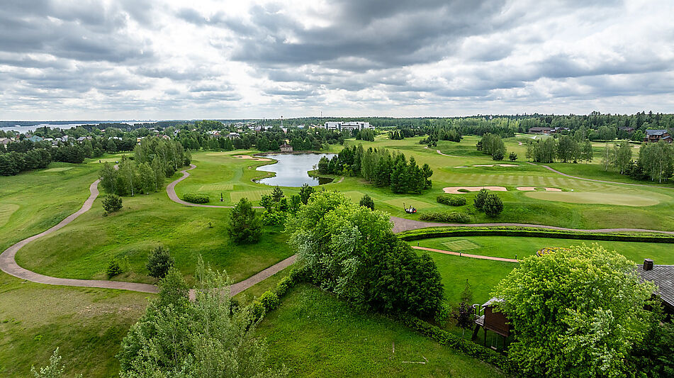 Видовой участок в Гольф Пестово
