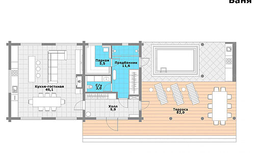 Современный дом в КП Маслово парк