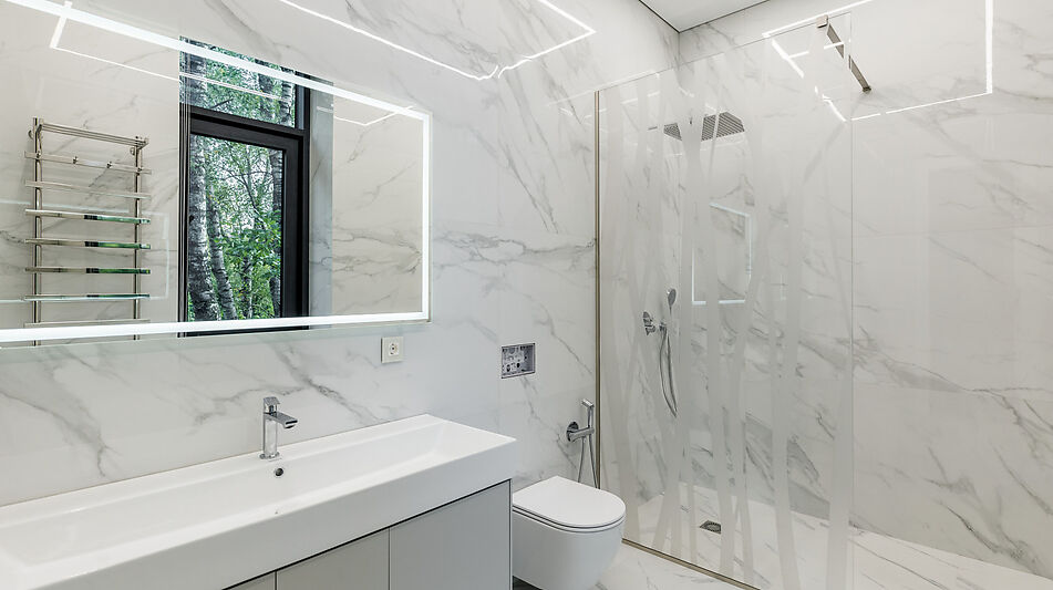 Новый дом в поселке Веледниково