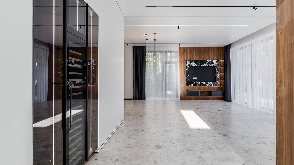 Новый дом в поселке Веледниково