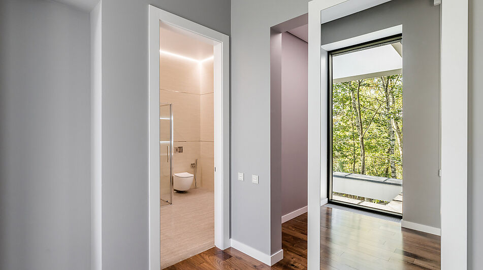 Новый дом в поселке Веледниково