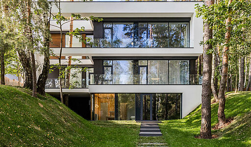 Новый дом в поселке Веледниково