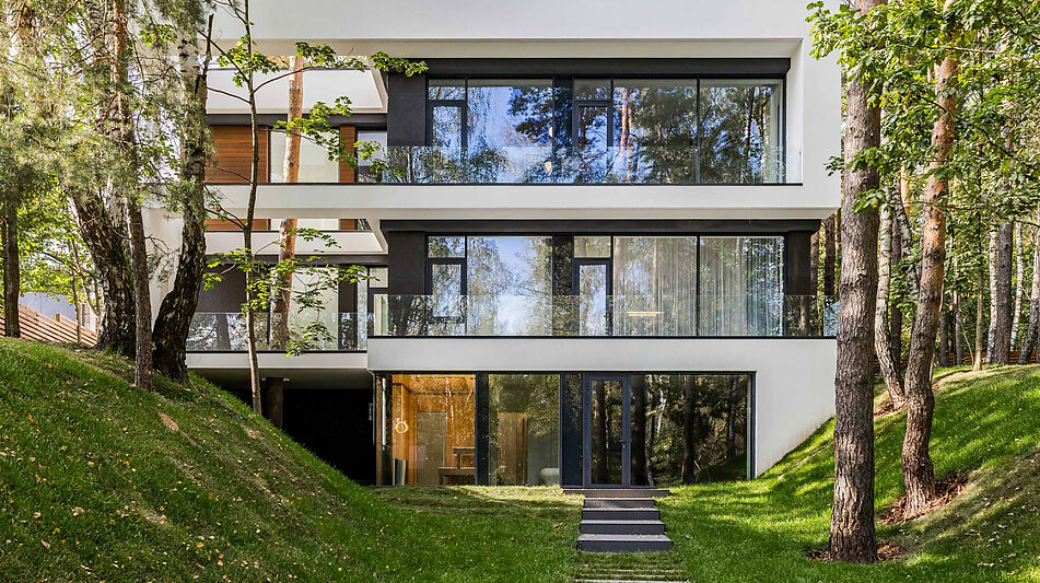 Новый дом в поселке Веледниково