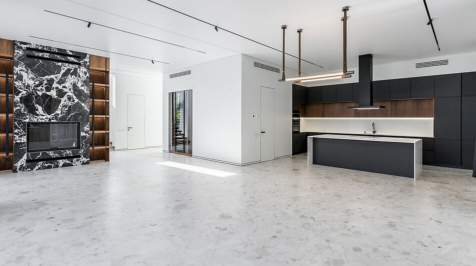 Новый дом в поселке Веледниково