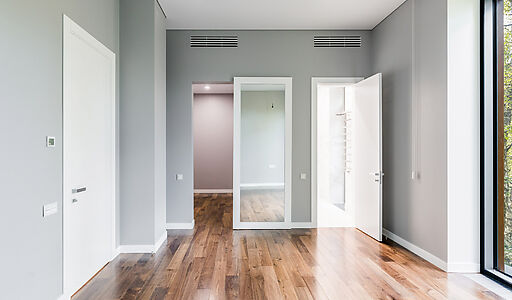 Новый дом в поселке Веледниково