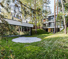 Новый дом в поселке Веледниково