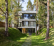 Новый дом в поселке Веледниково