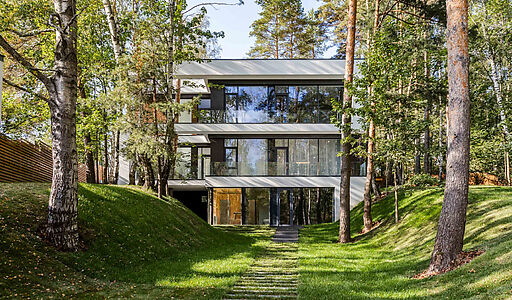 Новый дом в поселке Веледниково