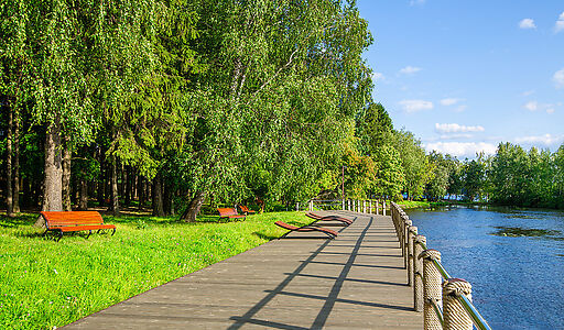 Большой участок в КП Аква Вилла